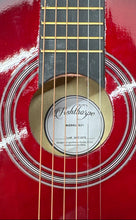Load image into Gallery viewer, Ashthorpe Model B21 Dark Red Small Size Acoustic Guitar With Gig Bag
