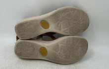 Load image into Gallery viewer, Born Womens Idella Gray Open Toe Wedge Strappy Sandals Size 9M
