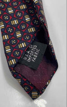 Load image into Gallery viewer, Christian Dior Monsieur Mens Red Printed Adjustable Designer Tie
