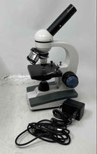 Load image into Gallery viewer, AmScope White Black Portable Monocular Compound Microscope Not Tested
