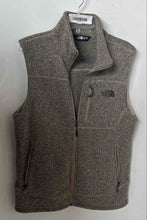 Load image into Gallery viewer, The North Face Mens Dark Khaki Pockets Sleeveless Full-Zip Vest Size M
