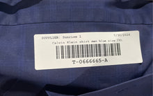 Load image into Gallery viewer, Calvin Klein Mens Blue Long Sleeve Regular Fit Stretch Dress Shirt Sz 2XL W/Tag

