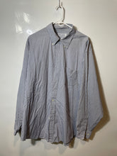 Load image into Gallery viewer, Brooks Brothers Mens Gray White Check Collared Formal Dress Shirt Size 18
