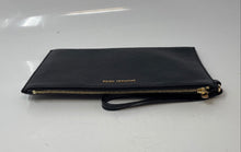 Load image into Gallery viewer, Michael Kors Womens Jet Set Travel Black Pebbled Leather Wristlet Wallet
