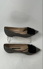 Load image into Gallery viewer, French Connection Womens Gray Black Pointed Toe Slip-On Ballet Flats Size 7.5
