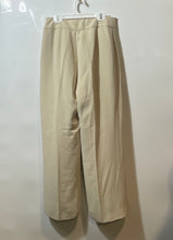 Load image into Gallery viewer, Banana Republic Womens Beige Flat Front Camden Fit Side Zip Trouser Pants Size 8
