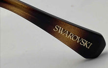 Load image into Gallery viewer, Authentic Swarovski Women's Pale Gold Tone Tortoise Glasses
