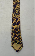 Load image into Gallery viewer, Lauren Ralph Lauren Mens Multicolor Geometric Print Keeper Loop Pointed Tie
