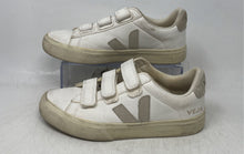 Load image into Gallery viewer, Veja Womens Recife Logo White Leather Hook And Loop Sneaker Shoes Size 6
