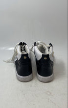 Load image into Gallery viewer, Guess Womens Black White Round Toe Mid Top Lace-Up Sneaker Shoes Size 7 M
