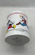 Load image into Gallery viewer, Cheryl's White Disney Mickey &amp; Friends Cookie Jar Canister Without A Lid
