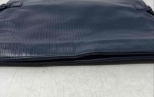 Load image into Gallery viewer, Vintage Bellido Womens Blue Genuine Leather Flap Clutch Handbag
