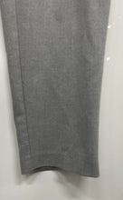 Load image into Gallery viewer, Zara Womens Gray Flat Front Pockets Straight Leg Trouser Pants Size Small
