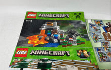 Load image into Gallery viewer, Lot Of 6 Pcs Assorted Lego Minecraft Large Print Instruction Manuals For Age 3+
