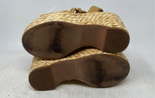 Load image into Gallery viewer, Sam Edelman Womens April Beige Adjustable Buckle Wedge Espadrille Sandal Sz 5.5
