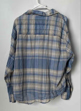 Load image into Gallery viewer, Zara Mens Multicolor Plaid Long Sleeve Spread Collar Button-Up Shirt Size L
