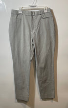 Load image into Gallery viewer, Banana Republic Womens Gray Flat Front High-Rise Sloan Ankle Pants Size 14P
