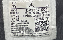 Load image into Gallery viewer, Nike Kids Air Jordan 1 Mid SE DV1337-004 Black Lace-Up Sneaker Shoes Size 7Y

