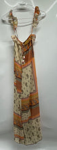 Load image into Gallery viewer, Zara Womens Multicolor Paisley Print Sleeveless Ruffle Long Maxi Dress Size XS
