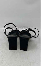Load image into Gallery viewer, Aldo Womens Black Open Toe Slip-On Block Strappy Heels Size US 8
