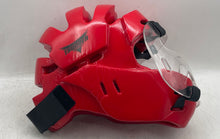 Load image into Gallery viewer, Thunder By Proforce 81424 Red Boxing MMA Sparring Face Shield Helmet Size Large
