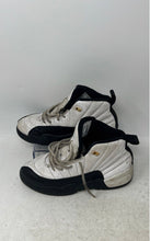 Load image into Gallery viewer, Nike Kids Air Jordan 12 151186-117 White Black Lace-Up Basketball Shoes Size 2Y
