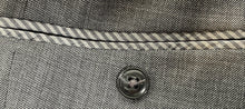 Load image into Gallery viewer, Michael Kors Mens Dark Gray Long Sleeve Notch Lapel Two-Button Blazer Size 46S
