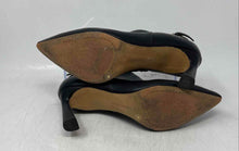Load image into Gallery viewer, Vince Camuto Womens Black Leather Side Zip Pointed Toe Ankle Booties Size 8 M
