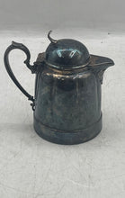 Load image into Gallery viewer, Antique Silver-Tone Metal Hinged Lid Decorative Teapot Or Creamer Collectible
