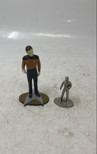 Load image into Gallery viewer, Lot Of 2 Pcs Star Trek The Next Generation Data Figure Metal Pewter Figurines
