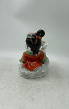 Load image into Gallery viewer, Vintage Hand Painted Chinese Porcelain Collectible Girl Figurine
