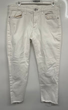 Load image into Gallery viewer, Rag &amp; Bone Womens White Raw Hem Stretch Denim Skinny Leg Jeans Size 28
