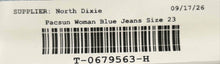 Load image into Gallery viewer, PacSun Womens Blue Denim Light Wash Distressed Dad Straight Leg Jeans Size 23
