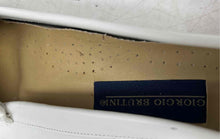 Load image into Gallery viewer, Giorgio Brutini Mens Apollo White Woven Leather Slip-On Loafer Shoes Size 8.5EE
