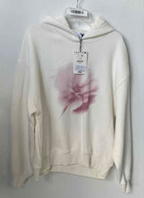 Load image into Gallery viewer, Bershka Womens White Long Sleeve Pullover Hoodie Size Large With Tag
