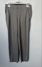 Load image into Gallery viewer, Max Studio Womens Multicolor Plaid Flat Front Straight Leg Trouser Pants Size M
