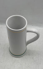 Load image into Gallery viewer, Sternquell Collectible Stein Sahm 0.5L White Gold Porcelain Beer Mug
