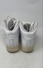 Load image into Gallery viewer, Nike Kids Air Force 1 High 07 White Leather Lace-Up Sneaker Shoes Size 6.5Y
