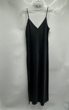 Load image into Gallery viewer, A New Day Womens Black Sleeveless Spaghetti Strap V-Neck Midi Slip Dress Size S
