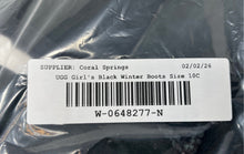 Load image into Gallery viewer, UGG Girls Classic Black Suede Pull-On Mid Calf Short Winter Boots Size 10
