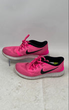 Load image into Gallery viewer, Nike Womens Free RN 831509-600 Pink Lace-Up Low Top Running Shoes Size 6.5
