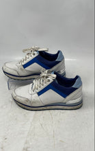 Load image into Gallery viewer, Michael Kors Girls White Blue Round Toe Lace-Up Sneakers Shoes Size 5M

