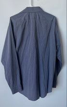 Load image into Gallery viewer, Calvin Klein Mens Gray Printed Slim Fit Non-Iron Dress Shirt Size 17 1/2 34/35
