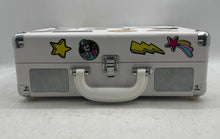 Load image into Gallery viewer, Victrola White Portable Vinyl Turntable Record Player Untested No Power Cable
