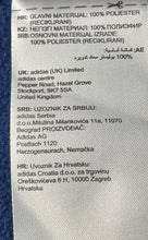 Load image into Gallery viewer, Adidas Mens Blue 1/2 Zip Long Sleeve Fleece Lined Activewear Jacket Size 3XL
