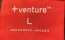 Load image into Gallery viewer, +Venture Mens Black Long Sleeve Full-Zip Heated Jacket Size Large
