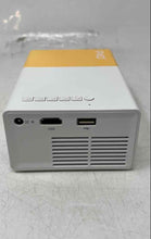 Load image into Gallery viewer, PVO YG 300 Pro White Yellow LED HDMI USB Micro SD Video Projector Untested
