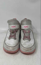 Load image into Gallery viewer, Nike Kids Air Jordan Max Aura 5 Pink White Hook And Loop Sneaker Shoes Size 2.5Y
