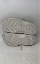 Load image into Gallery viewer, Crocs Unisex Classic Beige Leather Closed Toe Lace-Up Boat Shoes Size M 7 W 9
