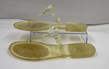 Load image into Gallery viewer, Authentic Tory Burch Womens Mini Miller Clear Jelly Thong Sandals Size 9M
